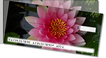 Fragrant Water Lily Side Tear Design Checks