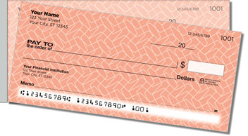 Fractured Side Tear Personalized Checks