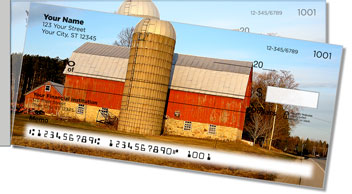 Barn Side Tear Personalized Checks