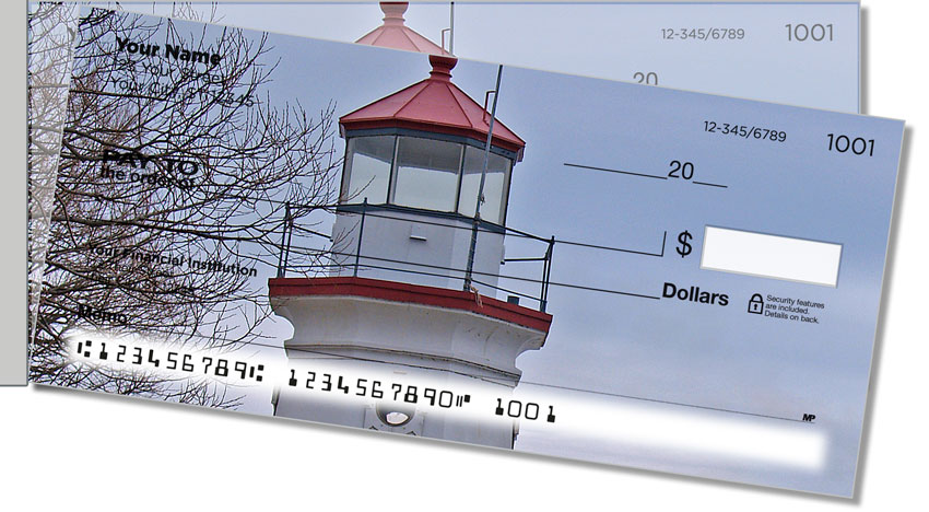 Lighthouse Side Tear Personal Checks