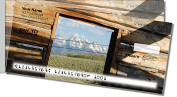 Pioneer Past Side Tear Personalized Checks