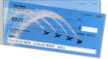 Airplane Aerobatics Side Tear Theme Checks