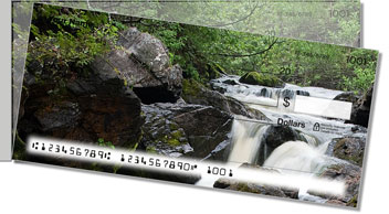 Roaring River Side Tear Personalized Checks