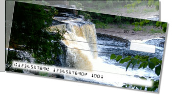 Waterfall Side Tear Theme Checks