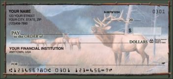 Wild Outdoors Personalized Checks